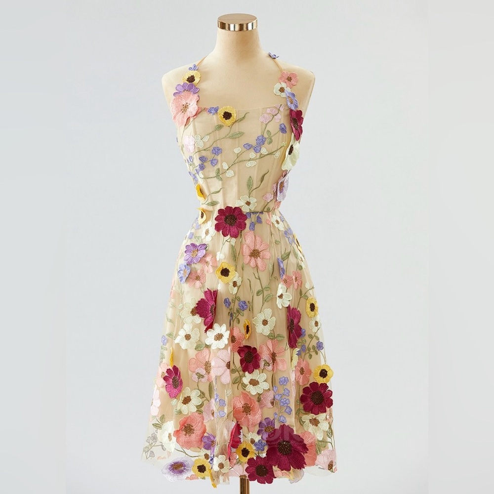 Taylor Swift Folklore Flower Inspired Dress